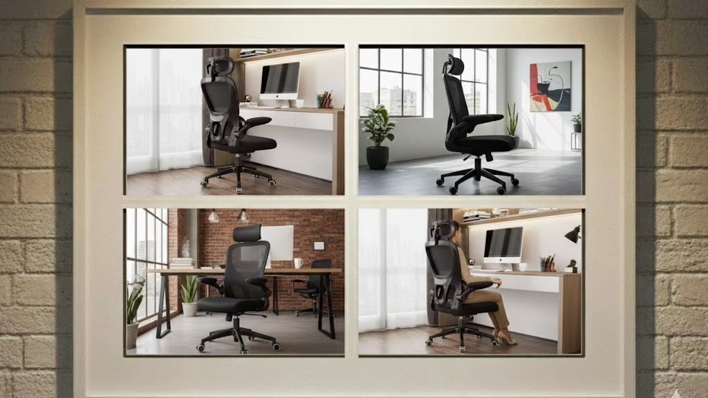 Cadeira Ergonômica Florença: A Revolução do Conforto e Produtividade em Branco e Preto – 2025